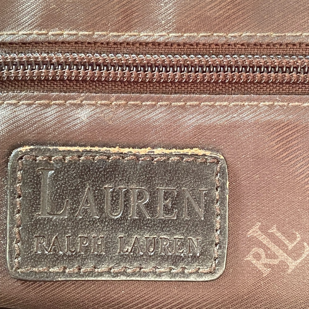Ralph Lauren Houndstooth Shoulder Bag - Picture 13 of 14